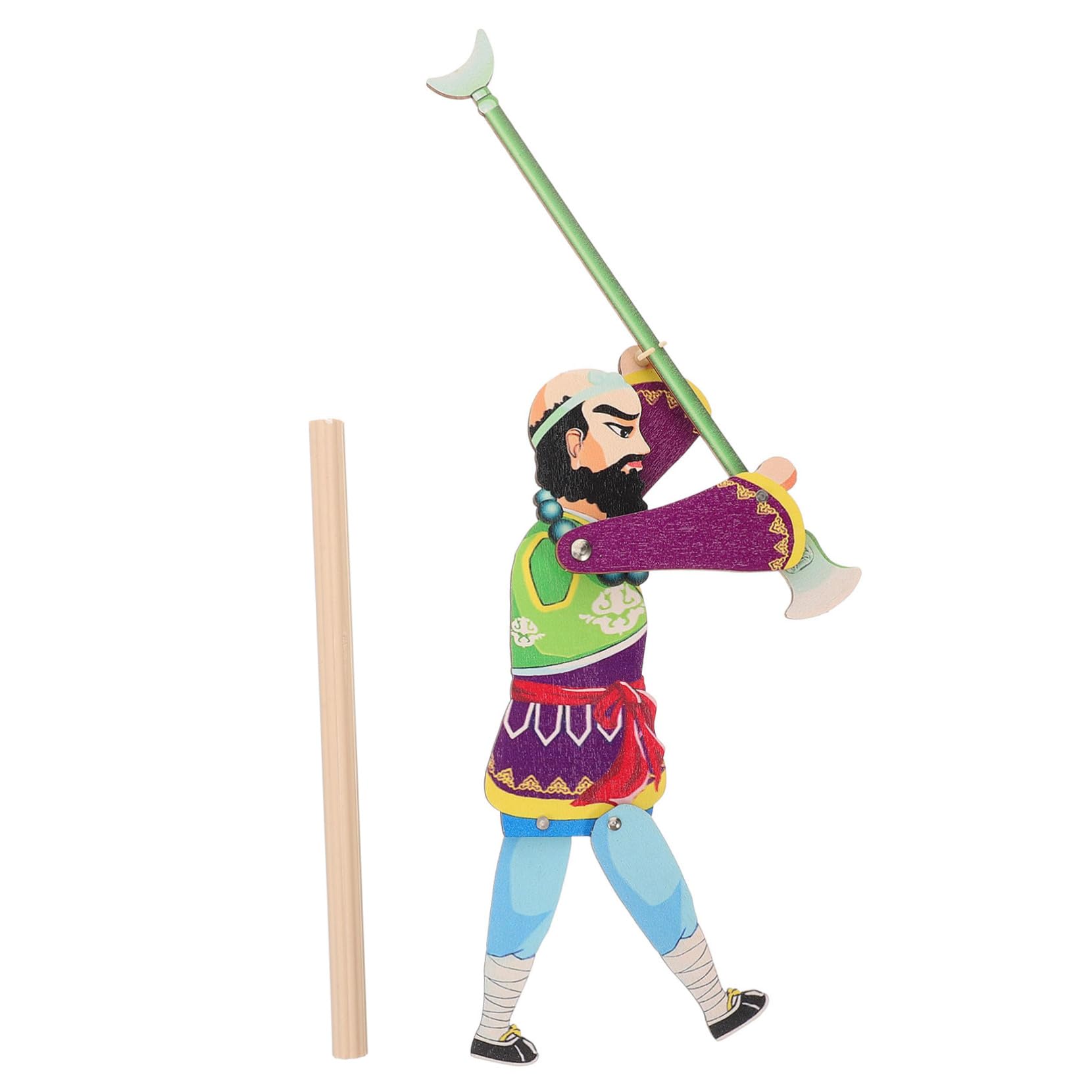 Toyvian 5juegos Kit De Títeres De Sombra para Juguete Educativo De Jardín De Infancia Artesanía Tradicional Personaje De Viaje Al Oeste Materiales De Premium Fácil De Montar y Decorar