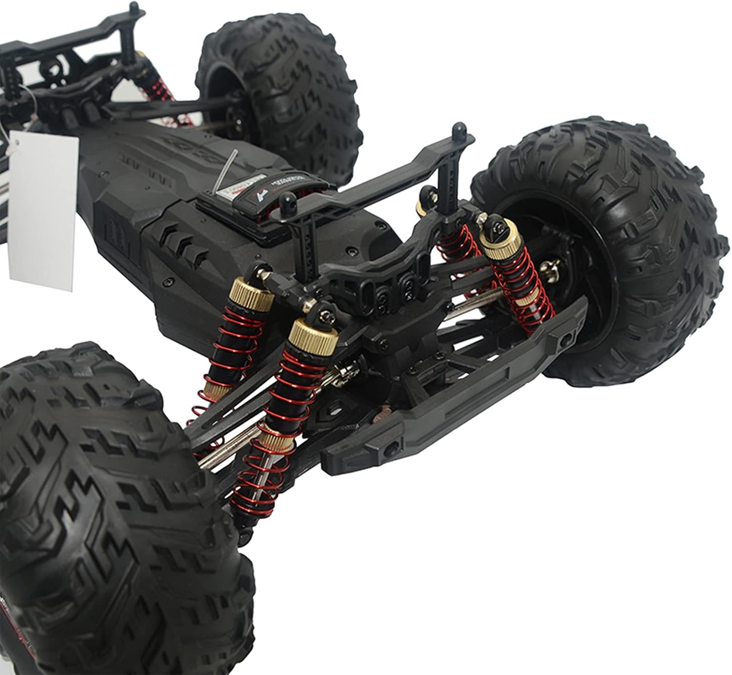 4 PCS Aluminum Alloy Shock Absorber Assembled Metal Shocks 9125 Upgrade Parts 25-ZJ03 LG-ZJ03 920-ZJ03 for 1:10 9125 9155 9156 RC Cars S920 S921 RC Trucks