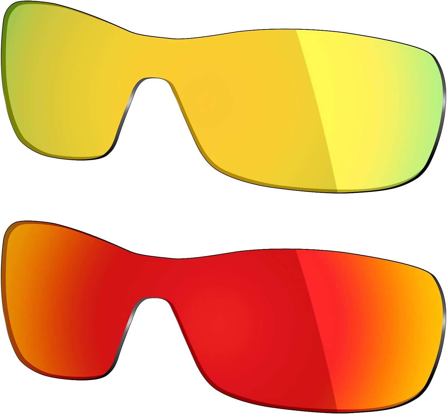 Mryok 2 Pair Polarized Replacement Lenses for Oakley Offshoot Sunglass - Options