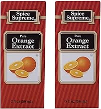 Spice Supreme Pure Orange Extract 2oz (Pack of 2)