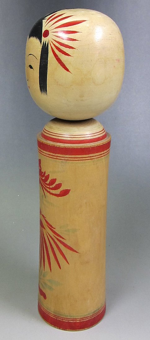 Amazon | 古い伝統 こけし【本間留五郎 作 古作】鳴子系高さ