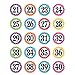 Teacher Created Resources Polka Dot Numbers Stickers (3567)