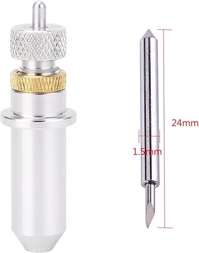 Miniatura 6 de Cuchilla de trazador de corte de vinilo, cuchillas de trazador Summa, cortador de vinilo, cuchillas de corte Summa, 15 piezas de acero de tungsteno,