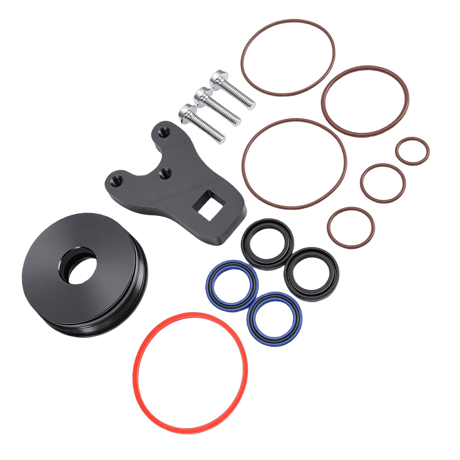HEEPDD Kit Guarnizioni di Riparazione Pistone Trim, Lega di Alluminio, Ricambio per Motori Fuoribordo E-Tec da 60 a 130 Serie Barche/yacht