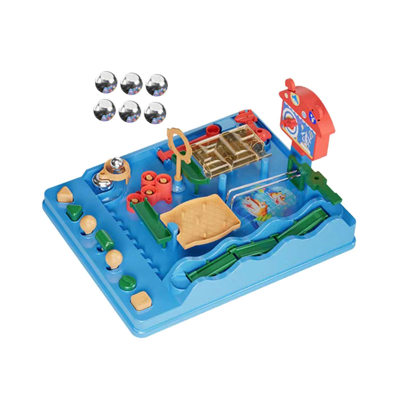 Board Family Game Kid Marble Run Building Blocks for Age 3 4 5 6 7 8+ Blue|Toys & Hobbies-image-39
