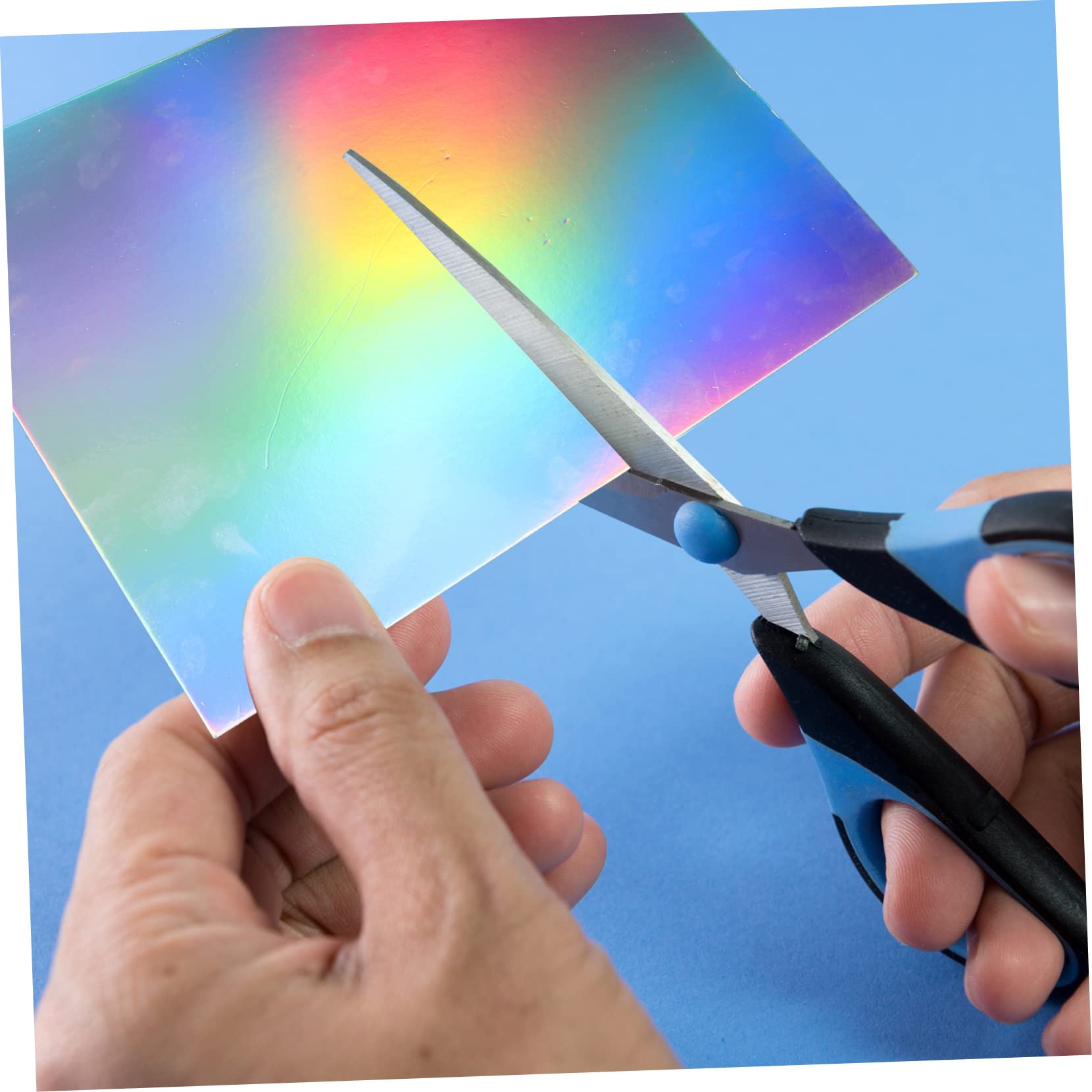 Papel Decorativo para Manualidades A4 50 Piezas para Niños Cartón Ligero Brillante DIY Bricolaje Escolar Fiestas Creativo