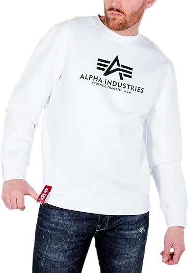 basic white sweatshirt