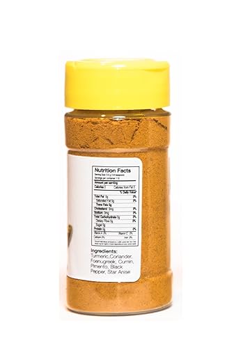 Miniatura 2 de Betapac Polvo de curry de 2 onzas, paquete de 2 unidades (pequeño) por Betapac en práctica botella dispensadora