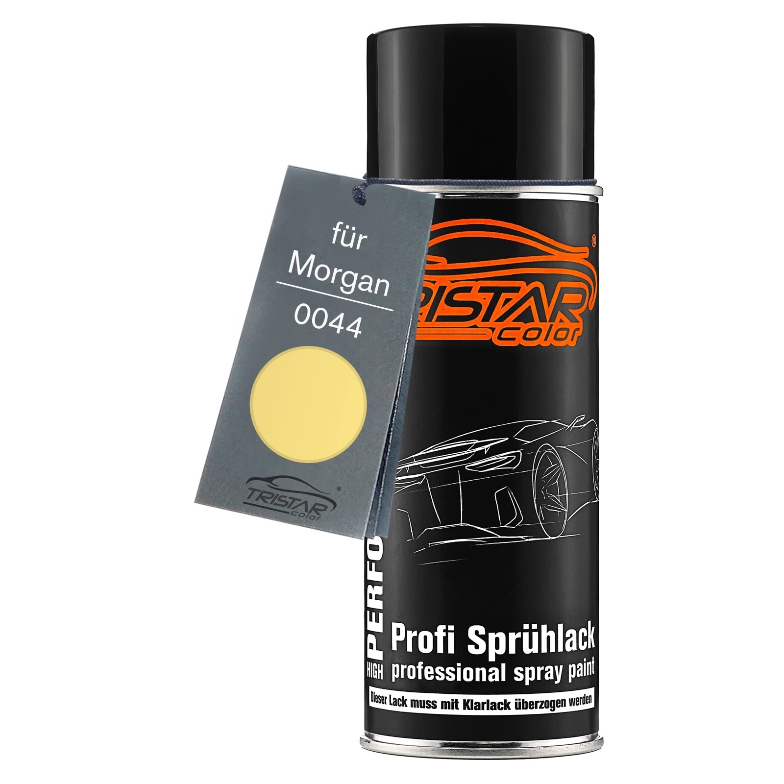 TRISTARcolor Car paint Spray can for Morgan 0044 Royal Ivory Base coat spray can 400ml