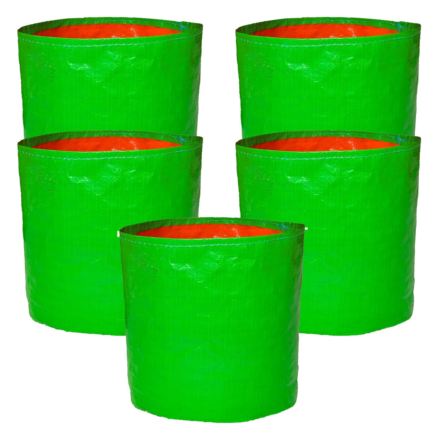GML Grow Bags 12x12 inches, 240 GSM Strong, Terrace Gardening Vegetable Planting Bag, Woven Fabric Leafy Fruits Growing Bag, Pack of 5 (B0C7BWK469) Amazon Price History, Amazon Price Tracker