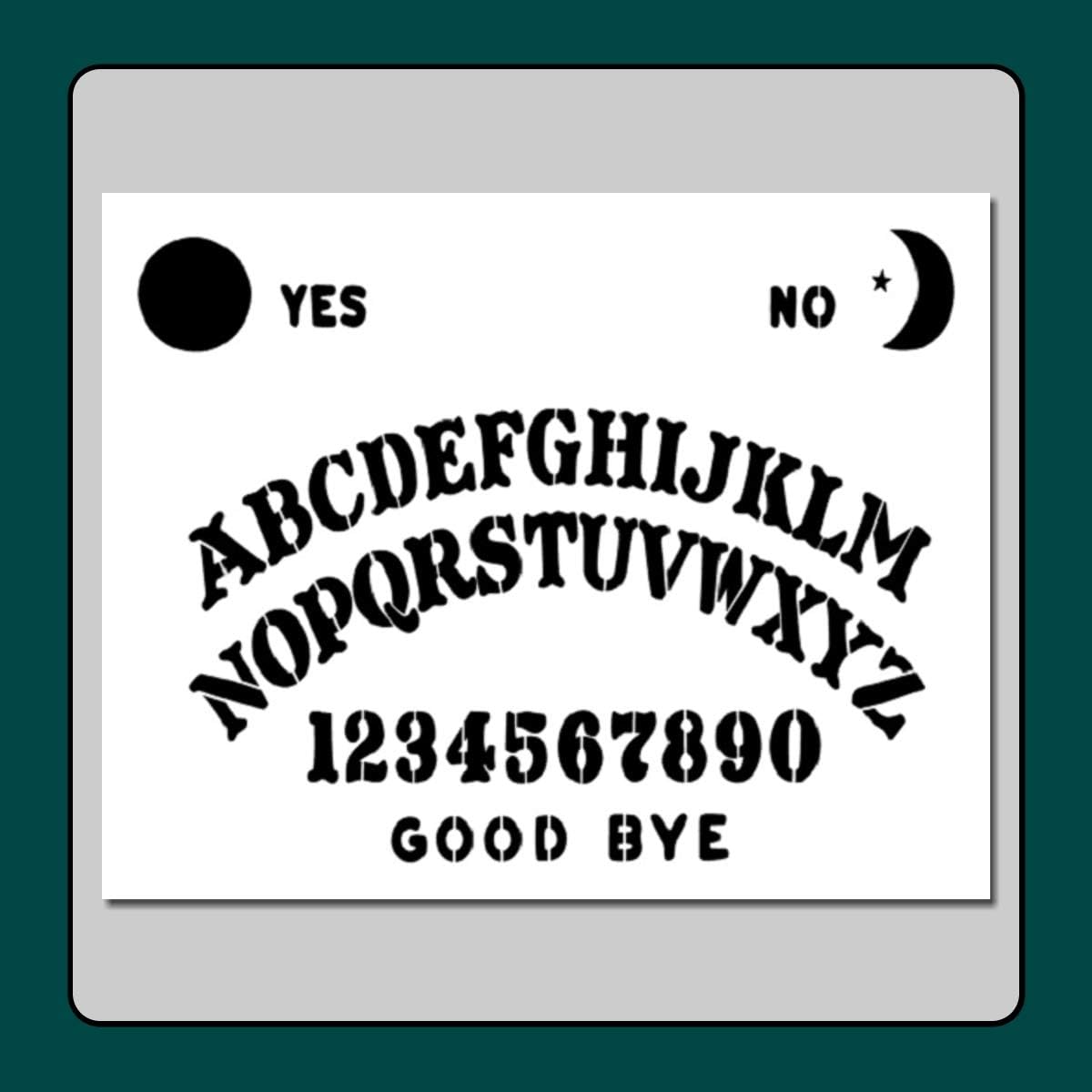 Ouija Spirit Board Stencil Template for Halloween Algeria | Ubuy ouija-spirit-board-stencil-template-for-halloween-algeria-ubuy