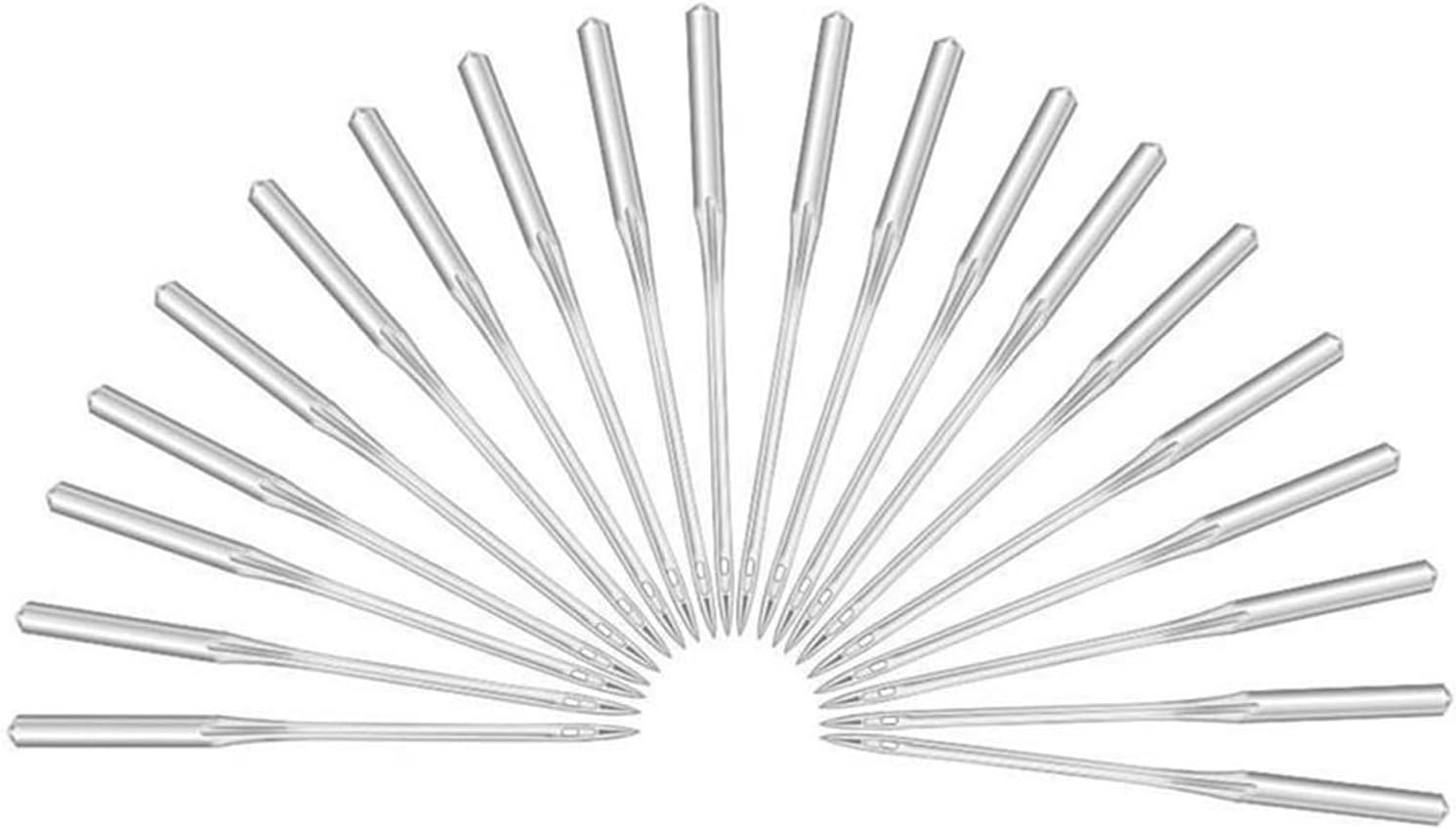 SBTRKT 100/10Pcs Household Sewing Machine Needle Sharp Universal Regular Point for Sewing Machine Accessories Sewing Machine Supplies (Color : 100PCS-Size 11)