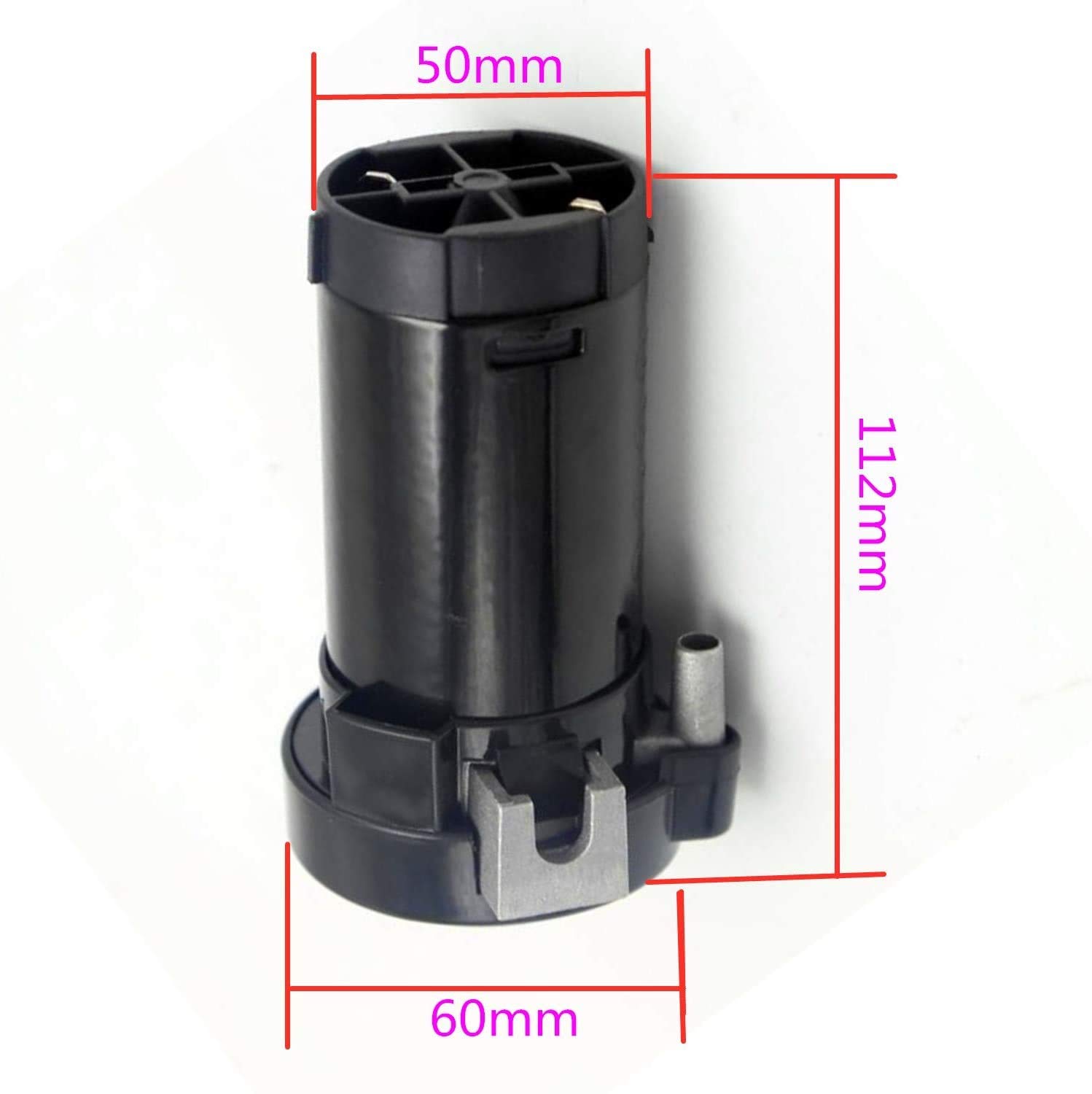 Avvisatore acustico per auto Compressore d'aria 12V nero Kit pompa aria con flessibile, elettrico, avvisatore acustico, fischio, super corno, accessori, moto, camion, camion, treno, barca