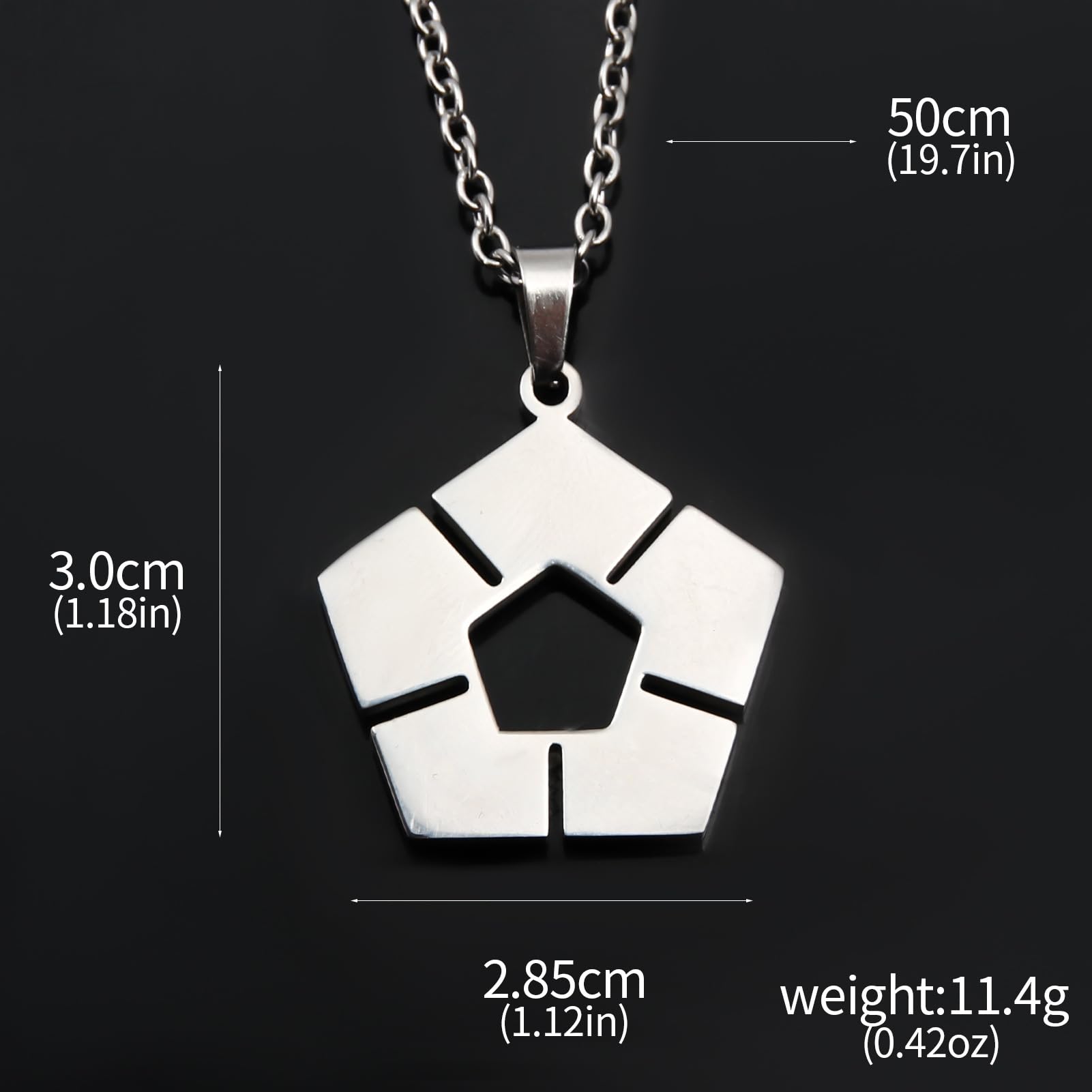 MayDee BlueLocks Collana - BlueLocks Calcio Ciondolo Collana Anime Figure Cosplay Accessori