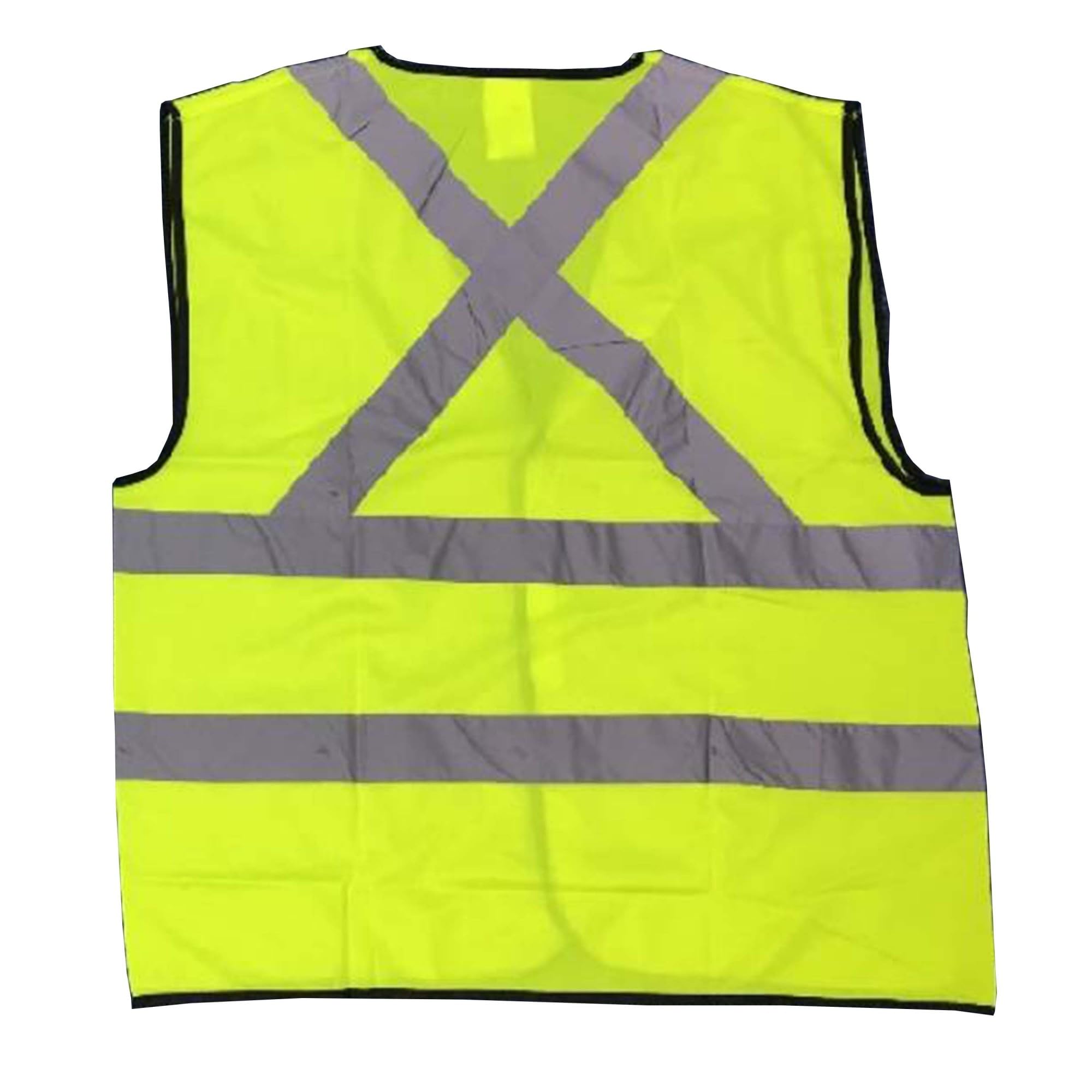 Simpletek - 60 pezzi Reflective Safety Vest giubbotti catarinfrangenti riflettenti giallo-neon sicurezza