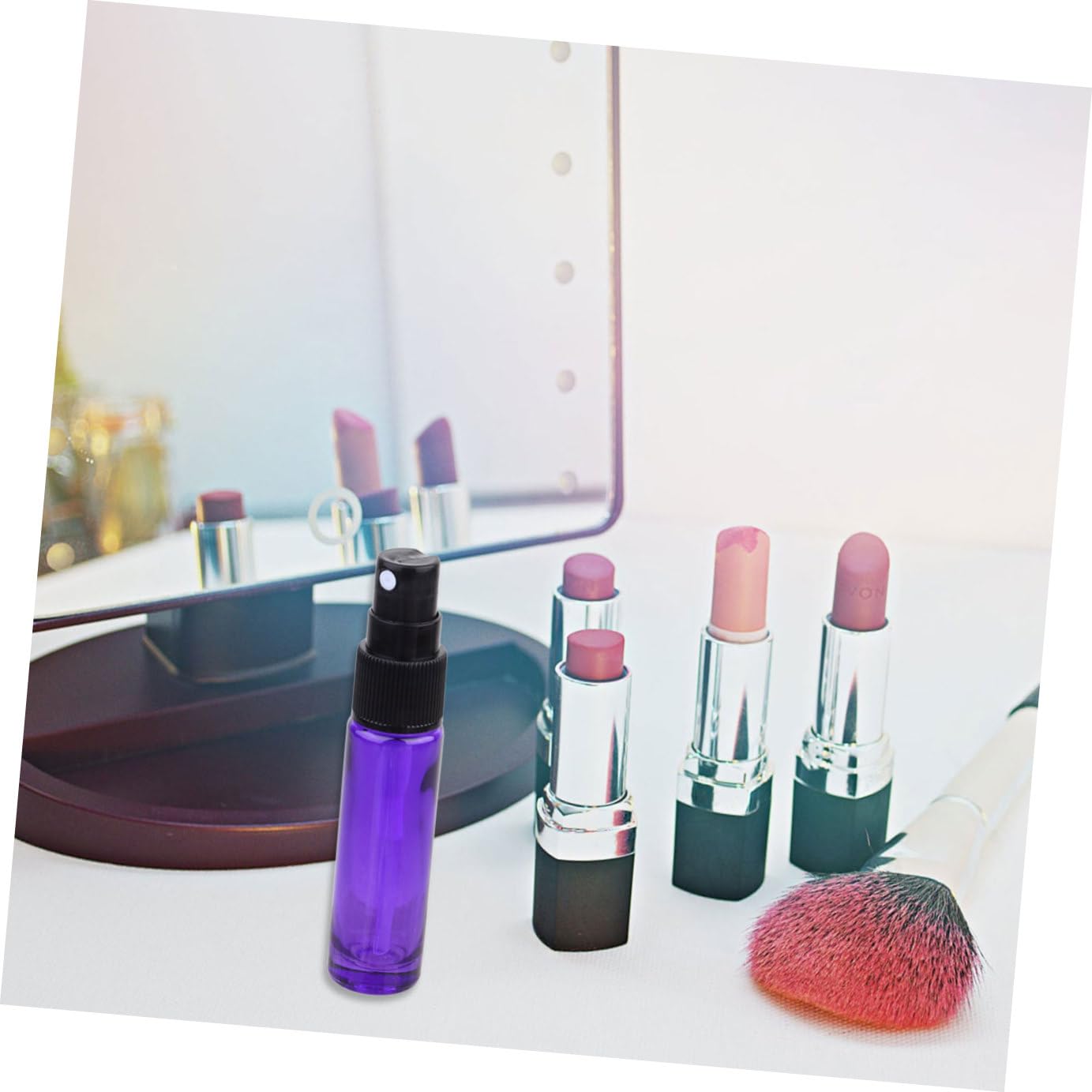 DOITOOL 20 Flacons Pulvérisateurs de Parfum en Verre 10ml, Rechargeables et Réutilisables, Format Mini et Compact, pour Voyages et Sorties