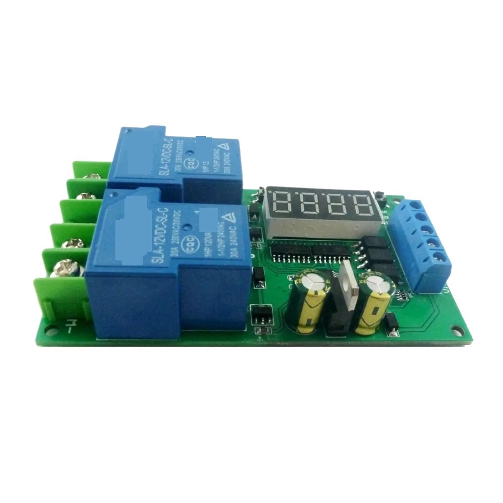 Contrôleur de moteur 12V 30A temporisé à inversion de cycle automatique