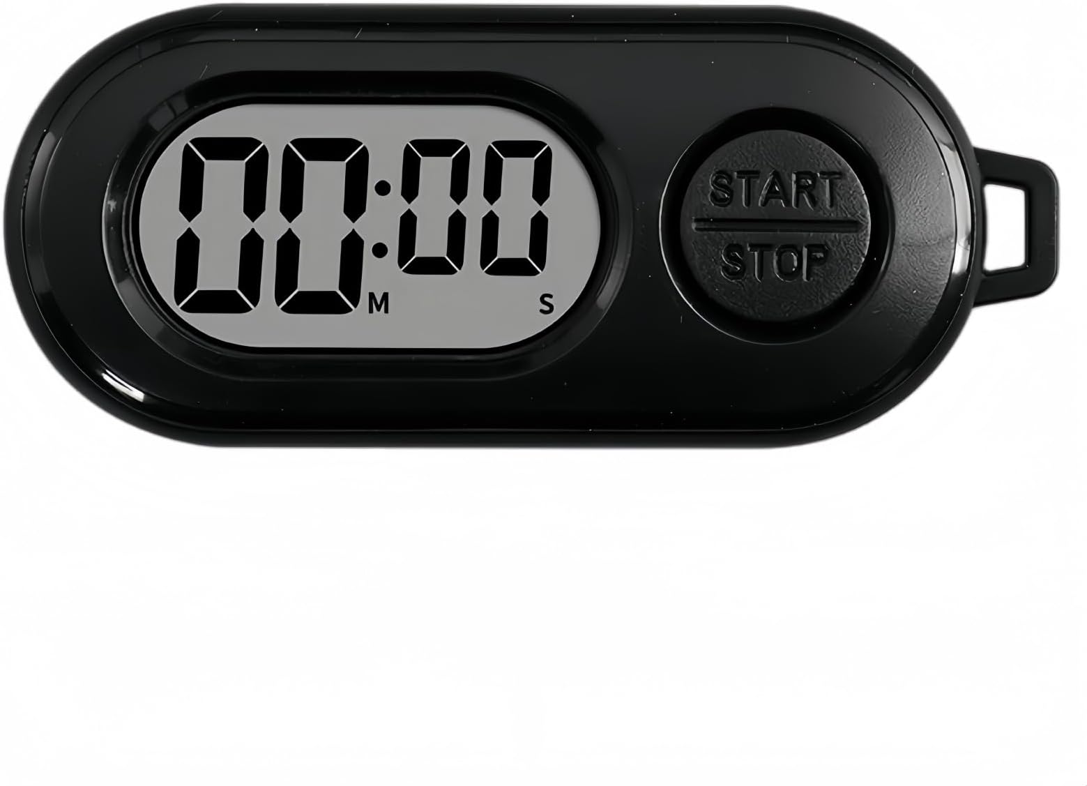 Keychains Stop Watch,Digital Kitchen Timer,Mini Stopwatch & Countdown Clock with Large Lcd Screen,Portable Desk Timer for Cooking,Classroom,Study,Shower and Office Use,Easy-To-Read Digital Clock