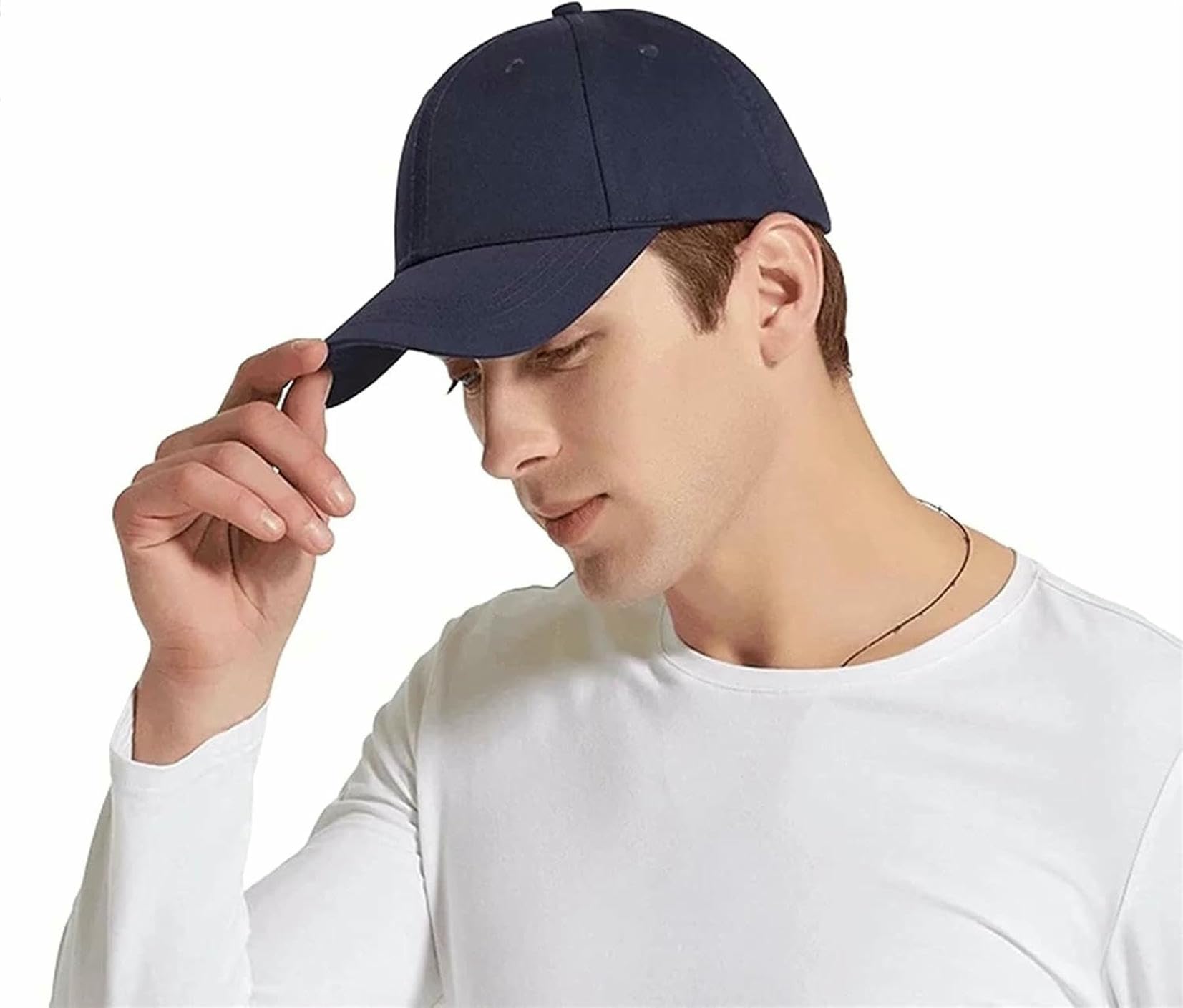 Gorra de béisbol con protección EMF en fibra de plata unisex de talla única