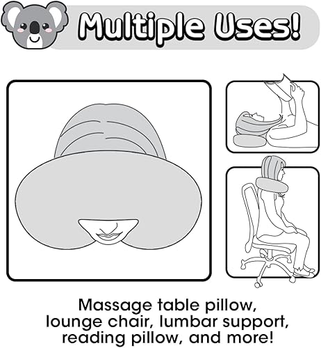 Miniatura 19 de H HOMEWINS Travel Pillow for Kids,Cute Animal Neck Pillow for Boys Girls,Soft Neck Head Chin Support Pillow,Travel Accessories for Airplane, Car