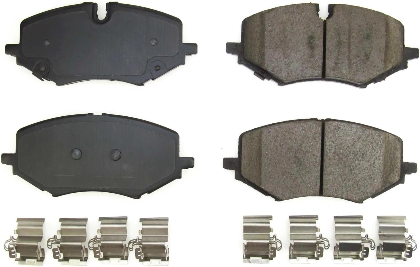 PowerStop Front Brake Pads For Buick Encore GX 2020-24 | Chevrolet Trailblazer 2021-24 - Z17 Ceramic Brake Pads With Installation Hardware, 17-2307