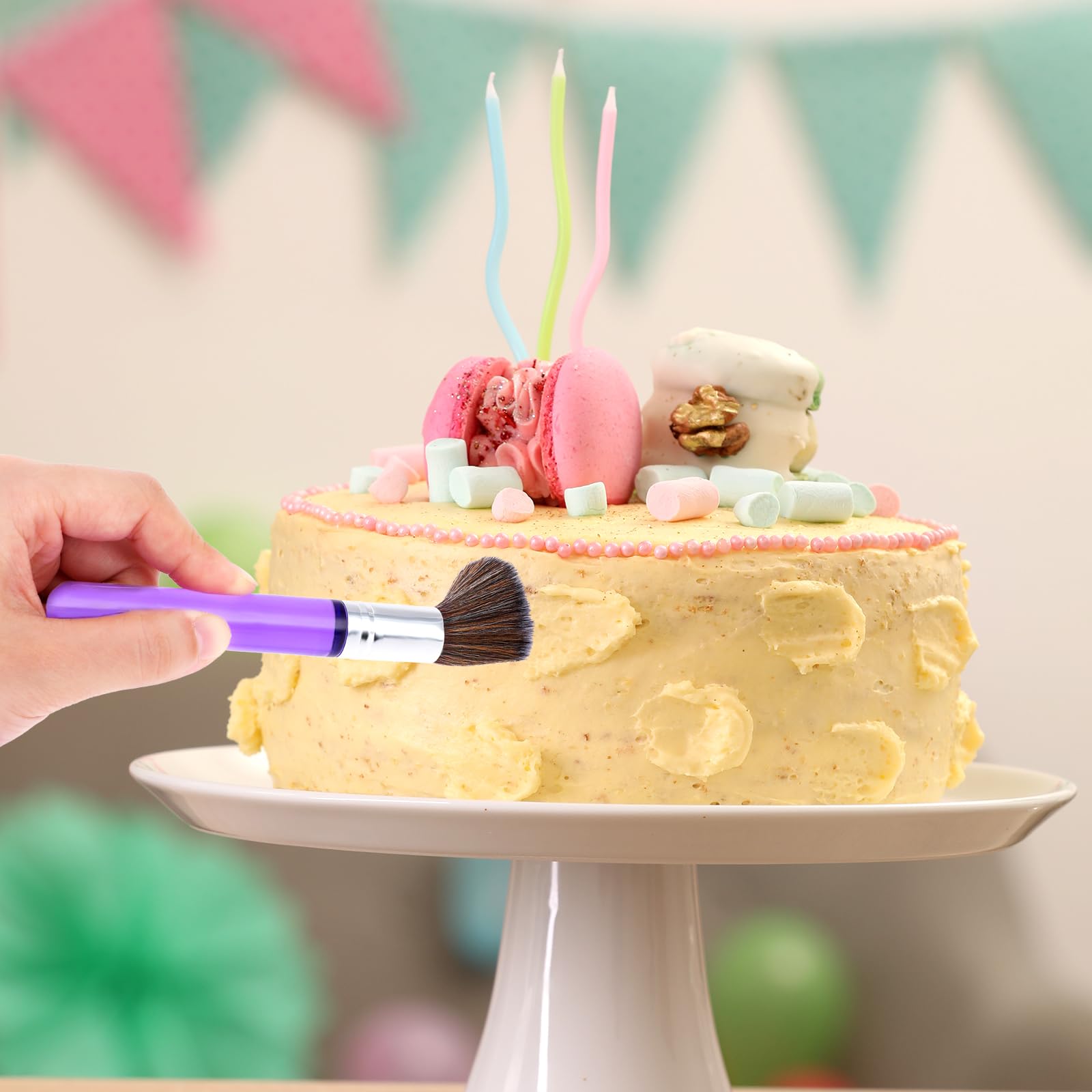 Cake Decorating Brush Set - 9 Pieces -4