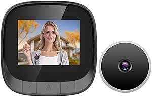 Security Peephole 0.3mp Doorbell Camera Night Vision Taking Photo Door