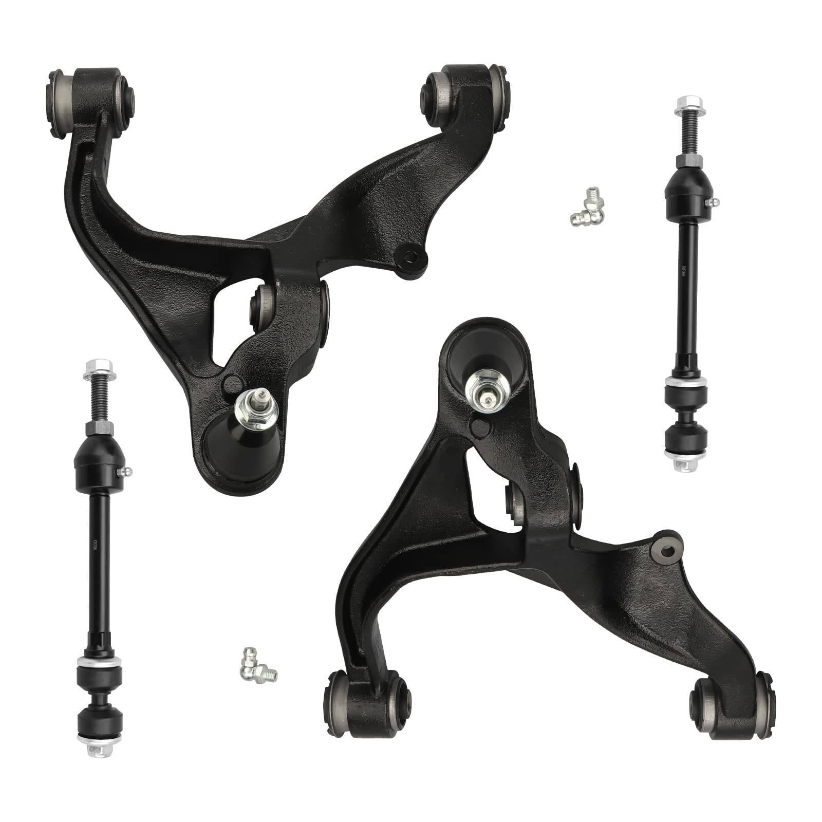 10-Piece Front Suspension Kit For 2006-2012 Dodge Ram 1500 4WD - Control Arms, Links