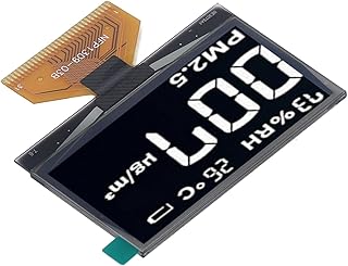 Organic Light Emitting Diode Screen, Lightweight 2.42in Screen Module Self Illumination Welding Installation for DIY(White)