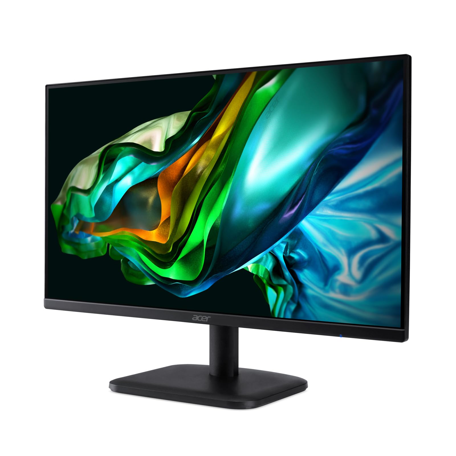 acer EK241YHbif Monitor PC 24", Display VA Full HD, 100 Hz, 1 ms (VRB), 16:9, FreeSync, VGA, HDMI 1.4, Lum 250 cd/m2, Schermo PC con Contrasto 100M:1, ZeroFrame, Cavo HDMI Incluso, Nero