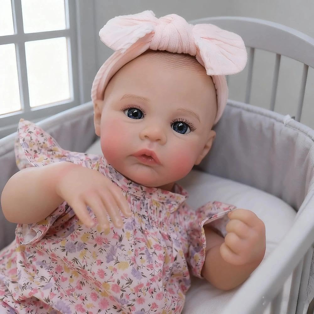 48 cm Reborn Baby Dolls silikonowe pełne ciało dziewczyna winyl Reborn Baby Dolls Girls Realistyczne Reborn Baby Dolls Realistyczne Anatomicznie poprawne, wyglądają jak prawdziwe niemowlęta