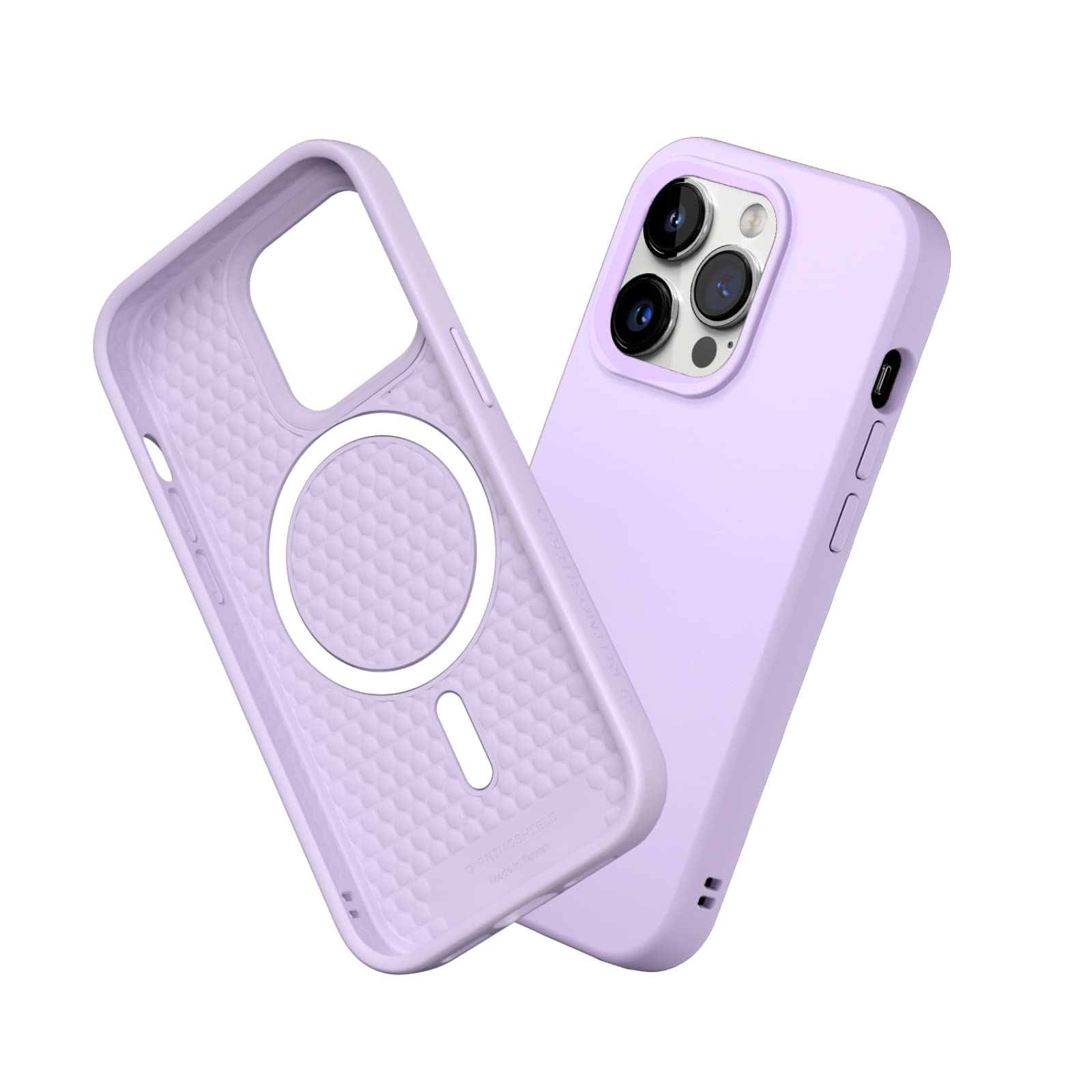 Coque iPhone 14 Pro RhinoShield SolidSuit Violet Lilas Compatible MagSafe - 6