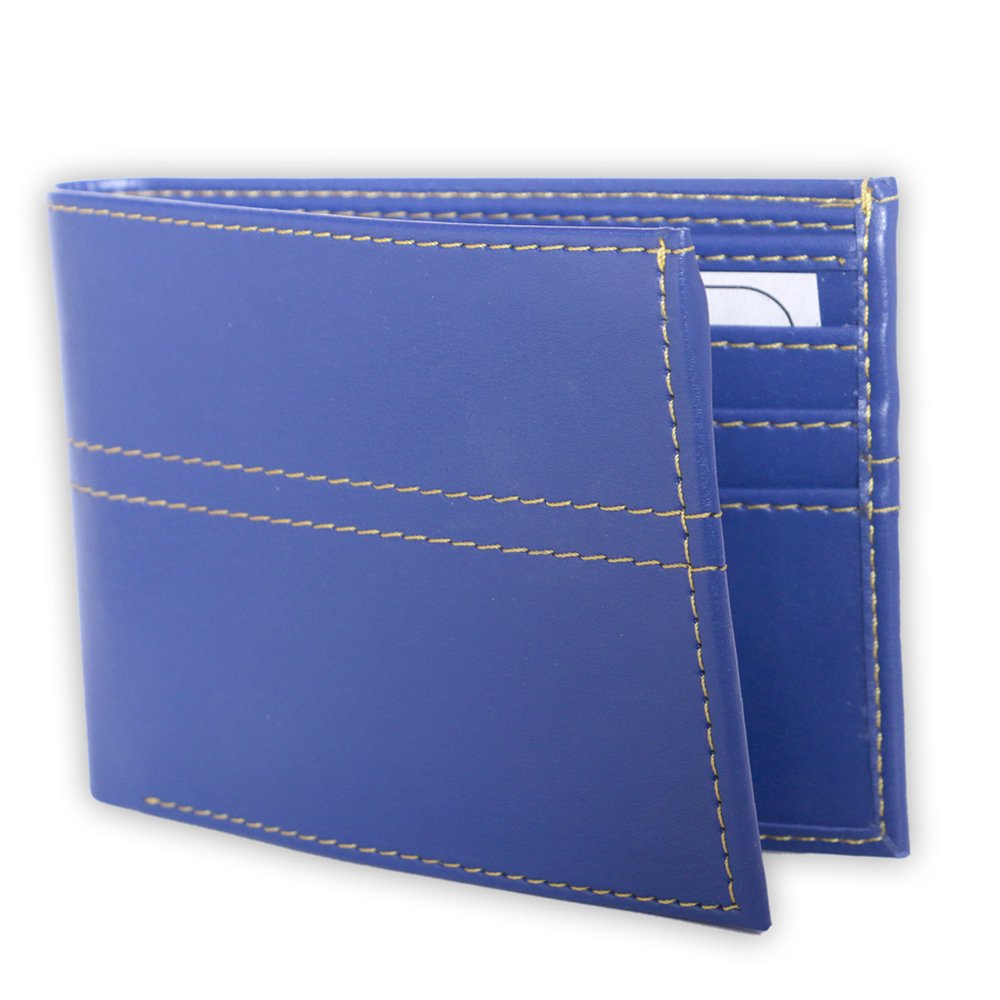 Just ClickJC-W008 Men Blue Artificial Leather Wallet