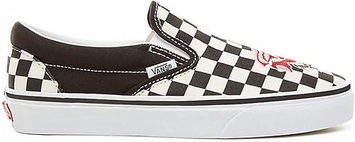 vans damier rose