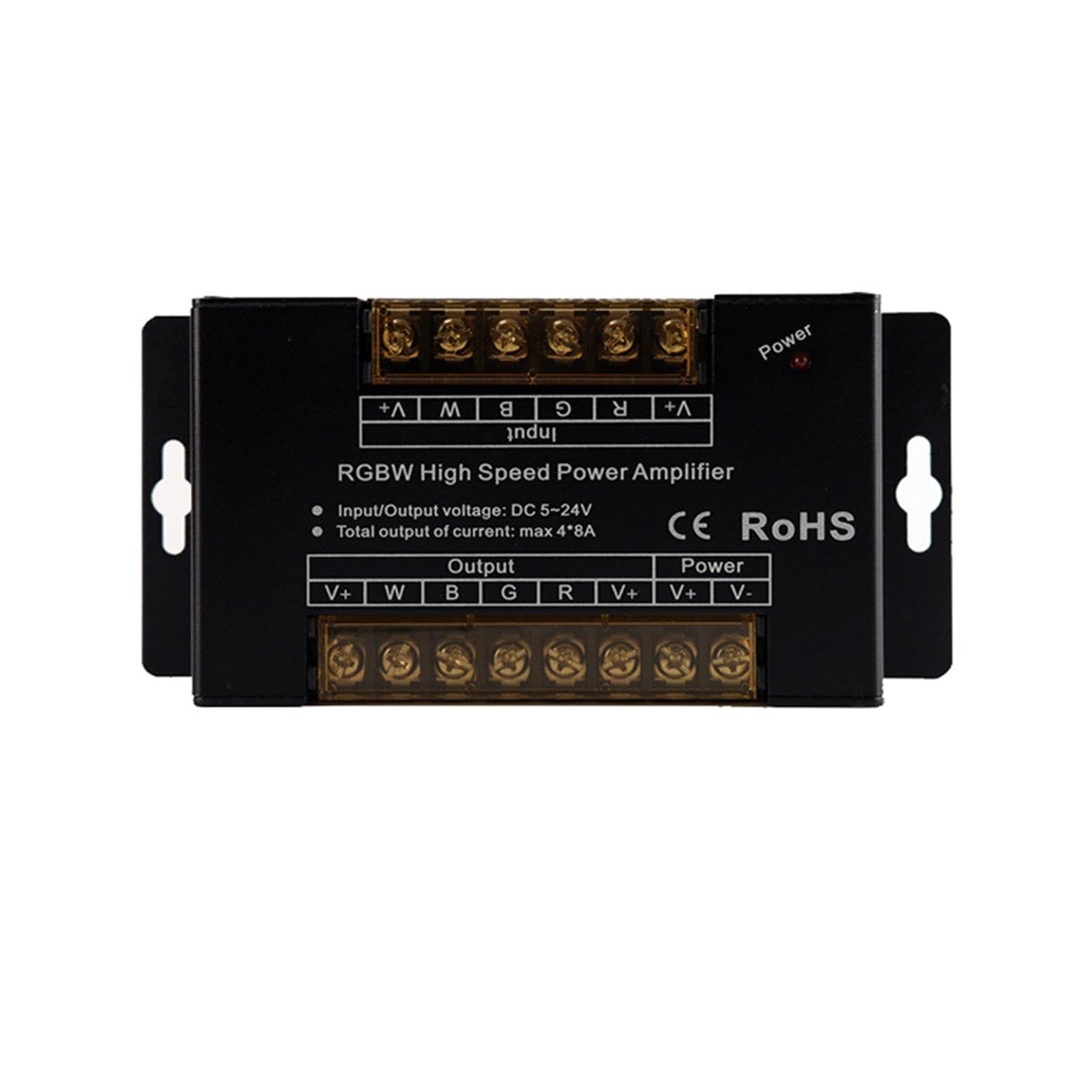 DC5V-24V 24A 30A 32A LED RGBCCT/RGBW/RGB Amplifier for Strip Power Repeater Light Controller(RGBW 32A)