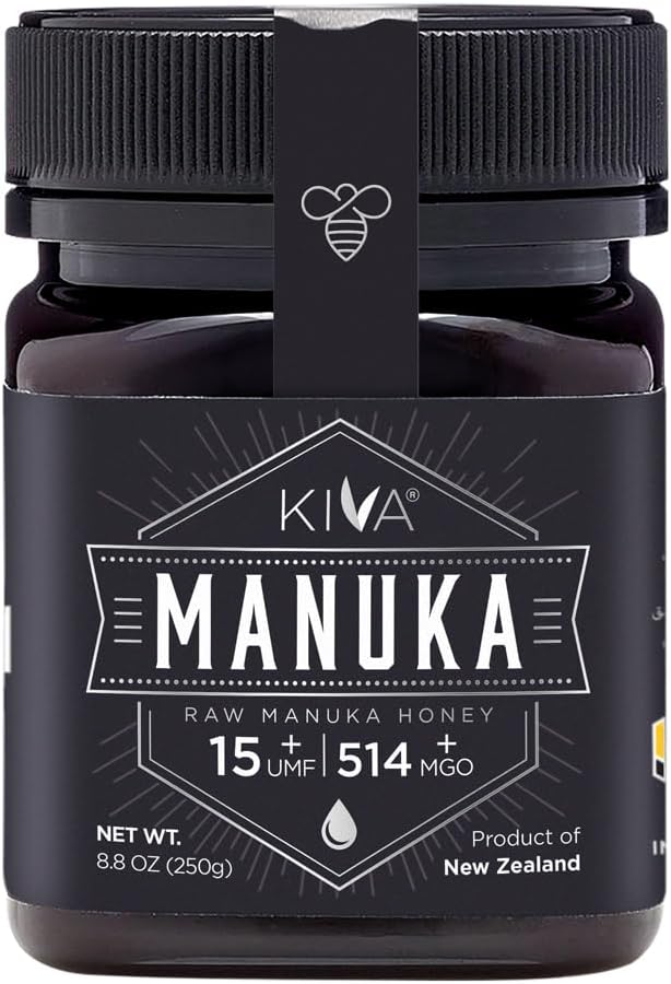 Certified UMF 15+ Raw Manuka Honey - New Zealand (8.8 oz / 250g)