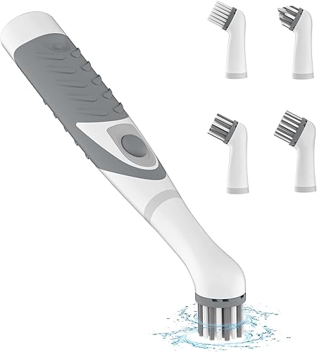 SOARING Cepillo de limpieza eléctrico, cepillo eléctrico para lechada con cabezales de cepillo múltiples 4 en 1, cepillo motorizado inalámbrico para disponible en Yaxa Guatemala