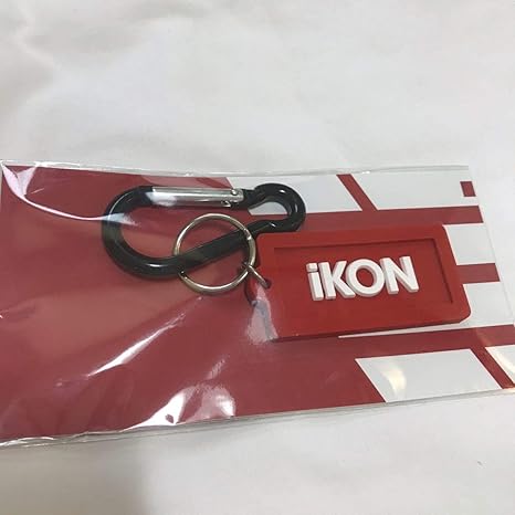 Amazon Ikon 最新ソウルコンサート公式グッズ キーリング Ikonロゴバージョン アイドル 芸能人グッズ 通販