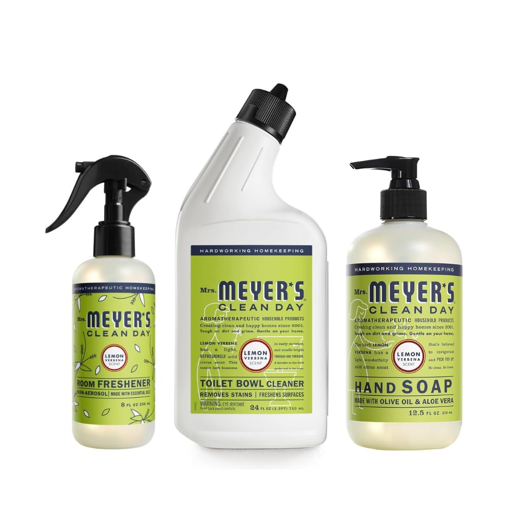 Mrs. MEYER'S CLEAN DAY Multi-Purpose Cleaner Variety Packs 44.5 Fl Oz (Pack of 1), Lemon Verbena