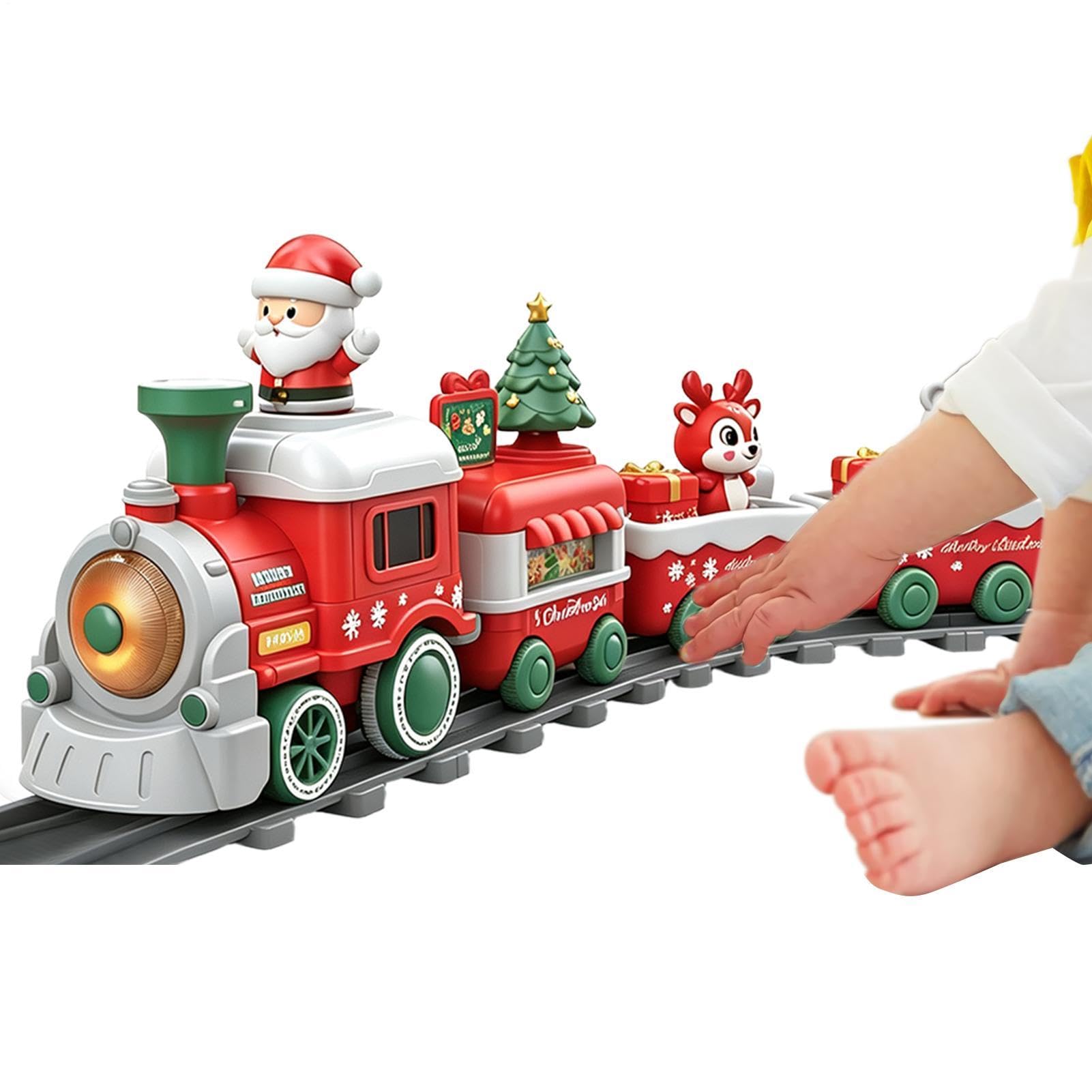 Set Di Natale Locomotiva Magnetica Graziosa Dotata Di E Suoni