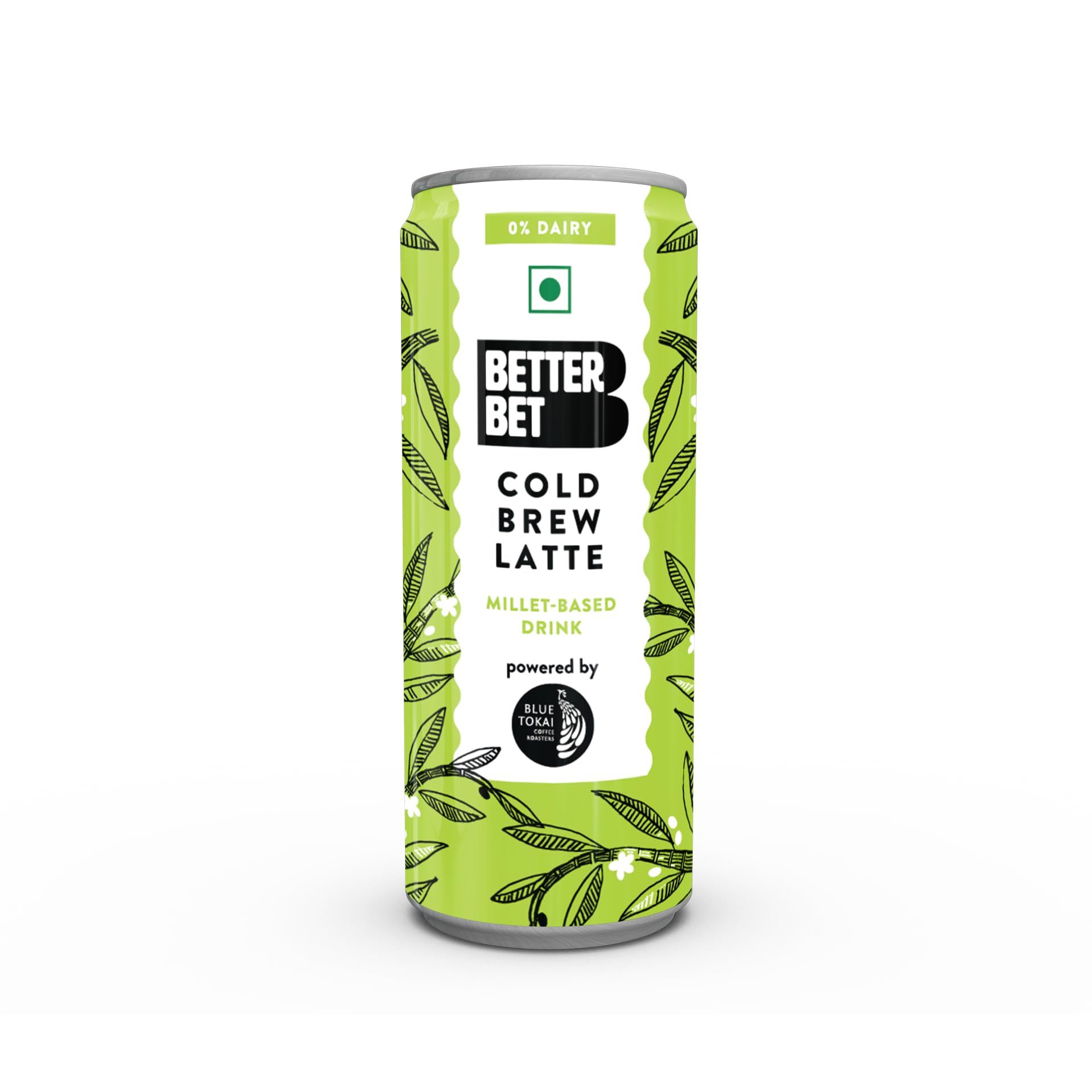 Better Bet x Blue Tokai Millet Based Cold Brew Latte Coffee 800 ML (4 X200 ML) | No Added Preservatives | 0% Dairy | Millet Drink | Ready To Drink | Made With Freshly Roasted Blue Tokai Beans (B0CMX9K2YQ) Amazon Price History, Amazon Price Tracker