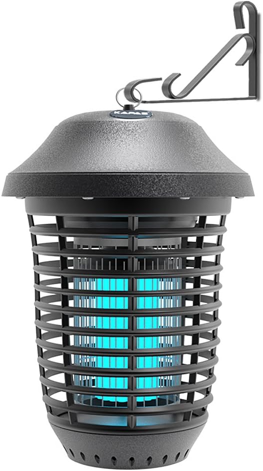 KPS Electric Bug Zappers, New Upgrade with Free Hanger 40W Outdoor Pest Control Lantern for Mosquitoes, Flies, Gnats, Pests & Other Insects, 1 Acre Coverage (1 Pack)