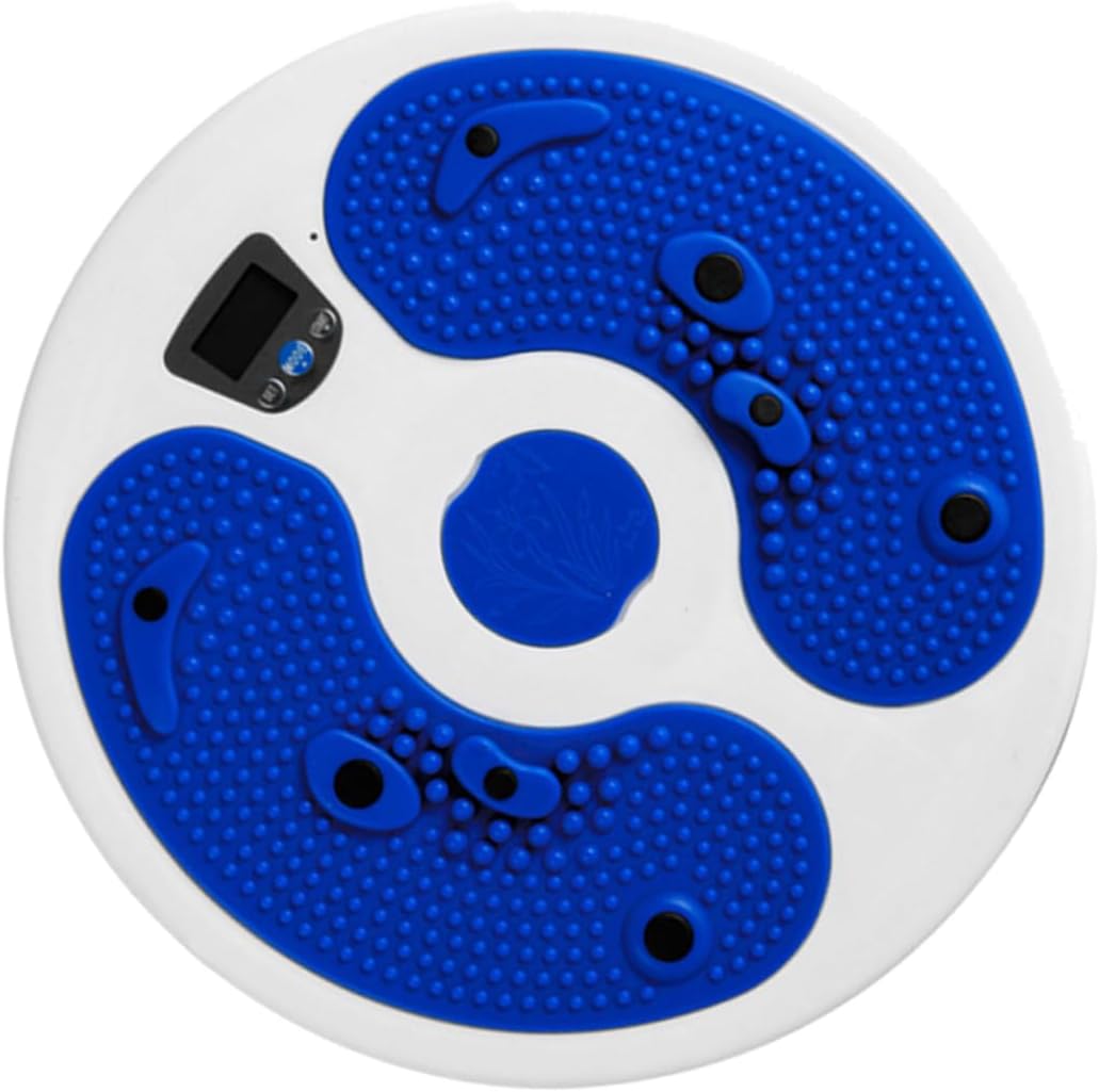 Twisting Waist Disc Fitness Plate Electronic Calorie Counter Multi Gym Equipment Adjustable Exercise Board for Weight Loss