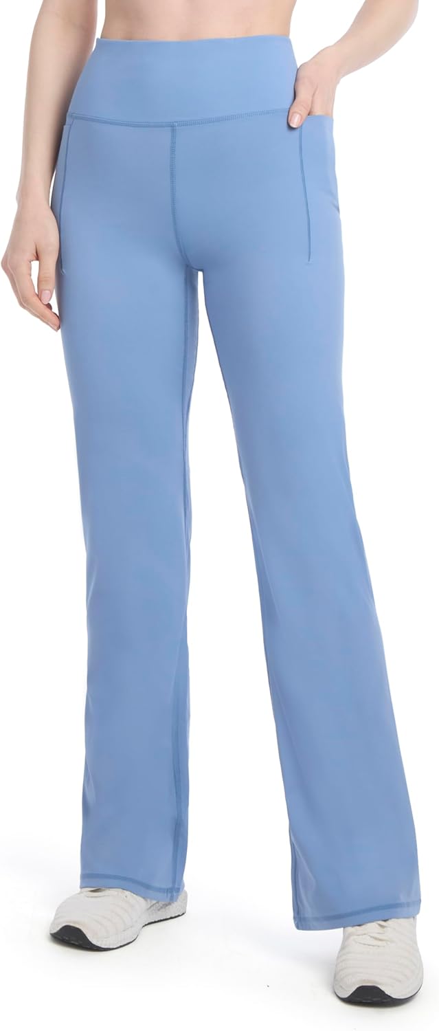 Jockey Womens Active Nylon Yoga Pants with Pockets