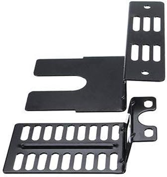 Motor Bracket, 2PCS Stainless Steel Barbecue Grill Use Tool, High Hardness Safe Outdoor Camping Rotisserie Support Plate BBQ Accessories, Easy Install