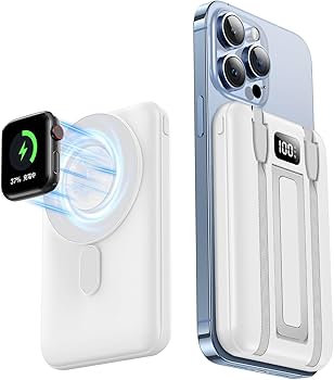 Amazon | MagSafe対応モバイル バッテリー&18000mAh大容量 マグ