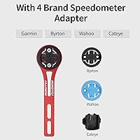 Vista 3 de KOOTU Soporte para computadora de bicicleta de aleación de aluminio para manillar integrado compatible con Garmin Edge, Wahoo Elemnt, Bryton