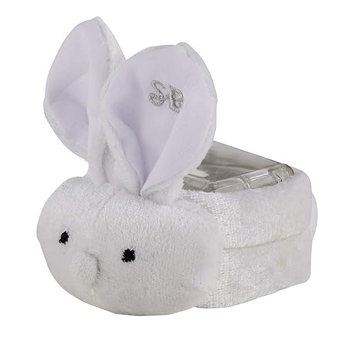 Stephan Baby Boo-Bunnie Comfort Toy & Boo Cube, plateado