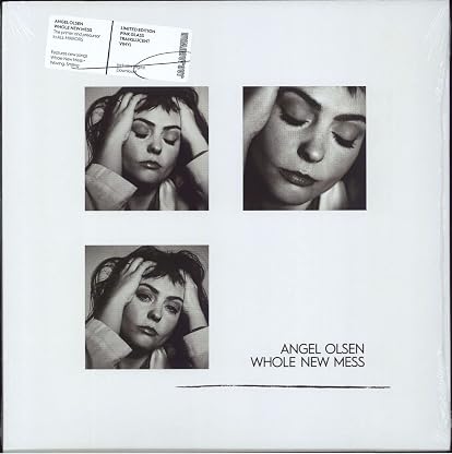 Whole New Mess - Exclusive Limited Edition Pink Glass Translucent Colored Vinyl LP por Angel Olsen, capa do álbum