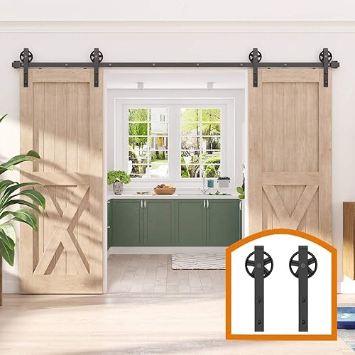 ZEKOO - Rueda deslizante para puerta corrediza estilo establo